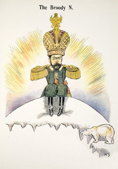Il Broody N, illustrazione da The Struwwelpeter Alphabet, versi di Harold Begbie da Francis Carruthers Gould